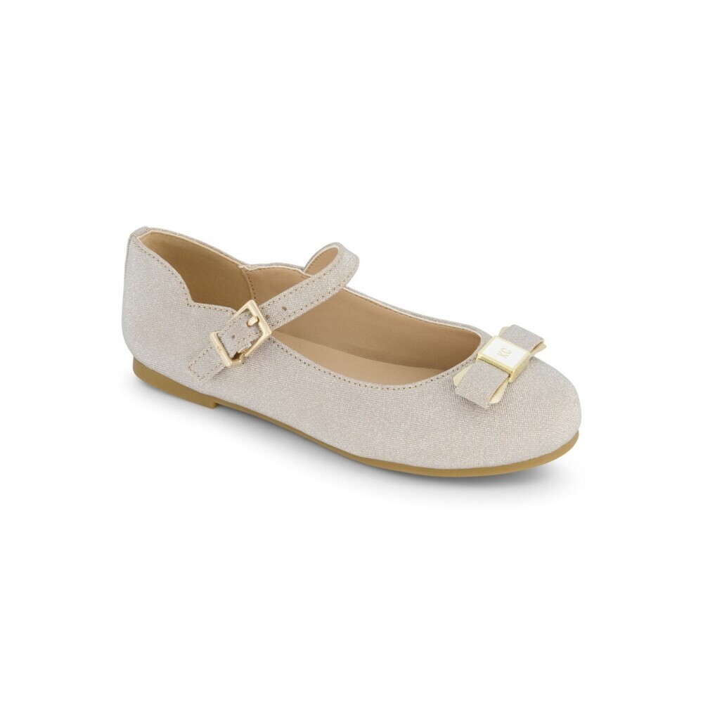 Kenneth Cole Reaction Daisy Callie Ballet Flat Girls US 2 Ivory Slip On ZOGG2297